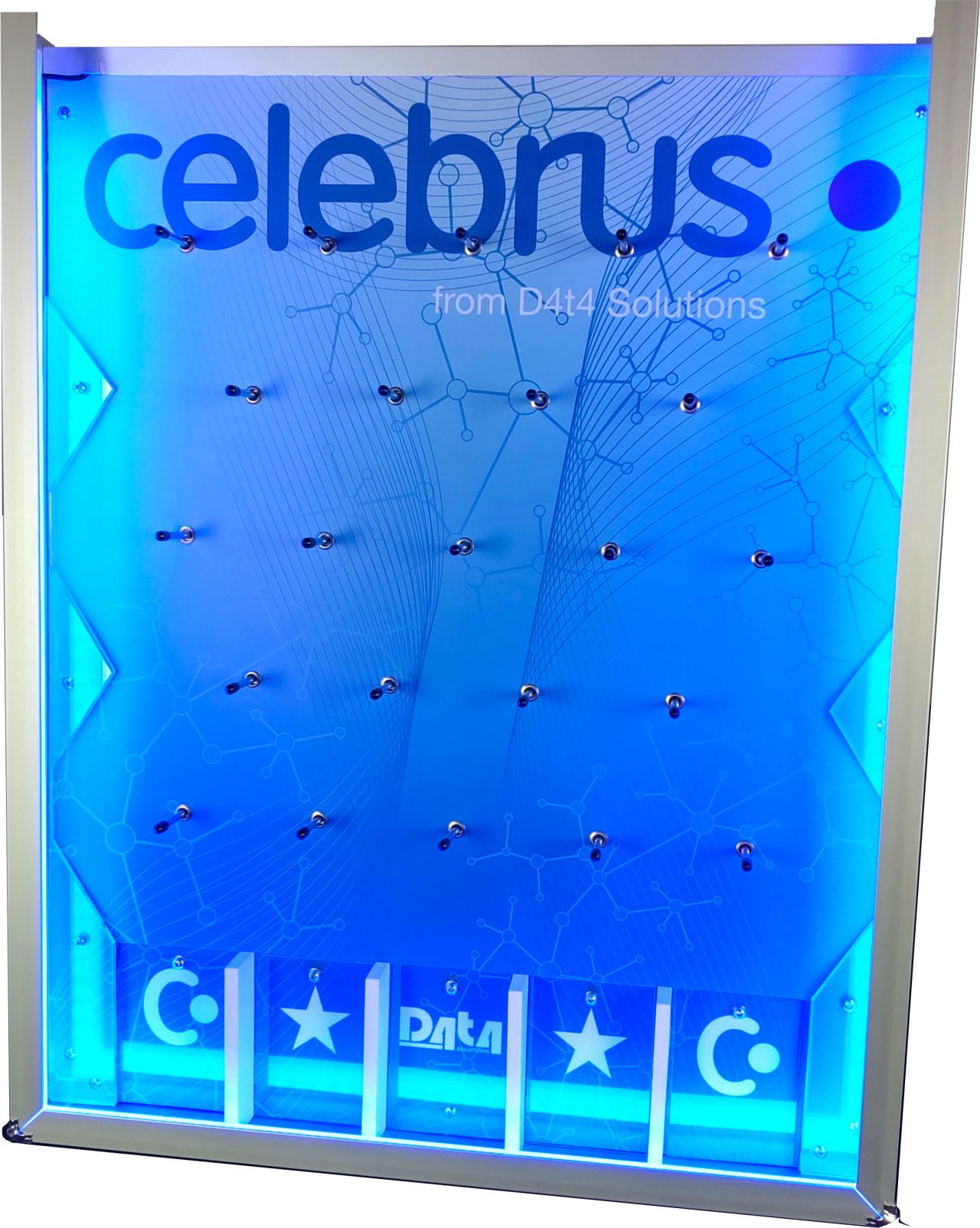 Tabletop Plinko with 7 Slots and Custom Graphics 32″ x 30″ PromoQuip