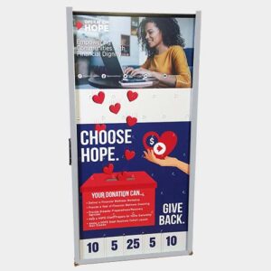 2' x 4' plinko boards are easy to move and lightweight